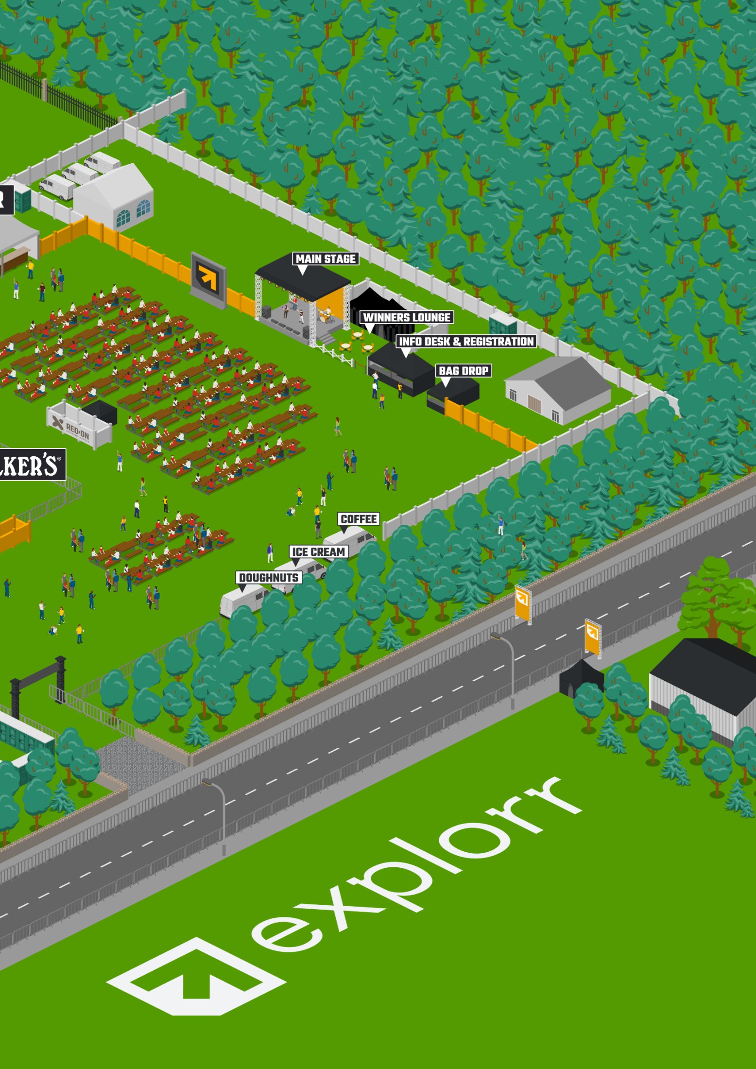Festival Village map, page two